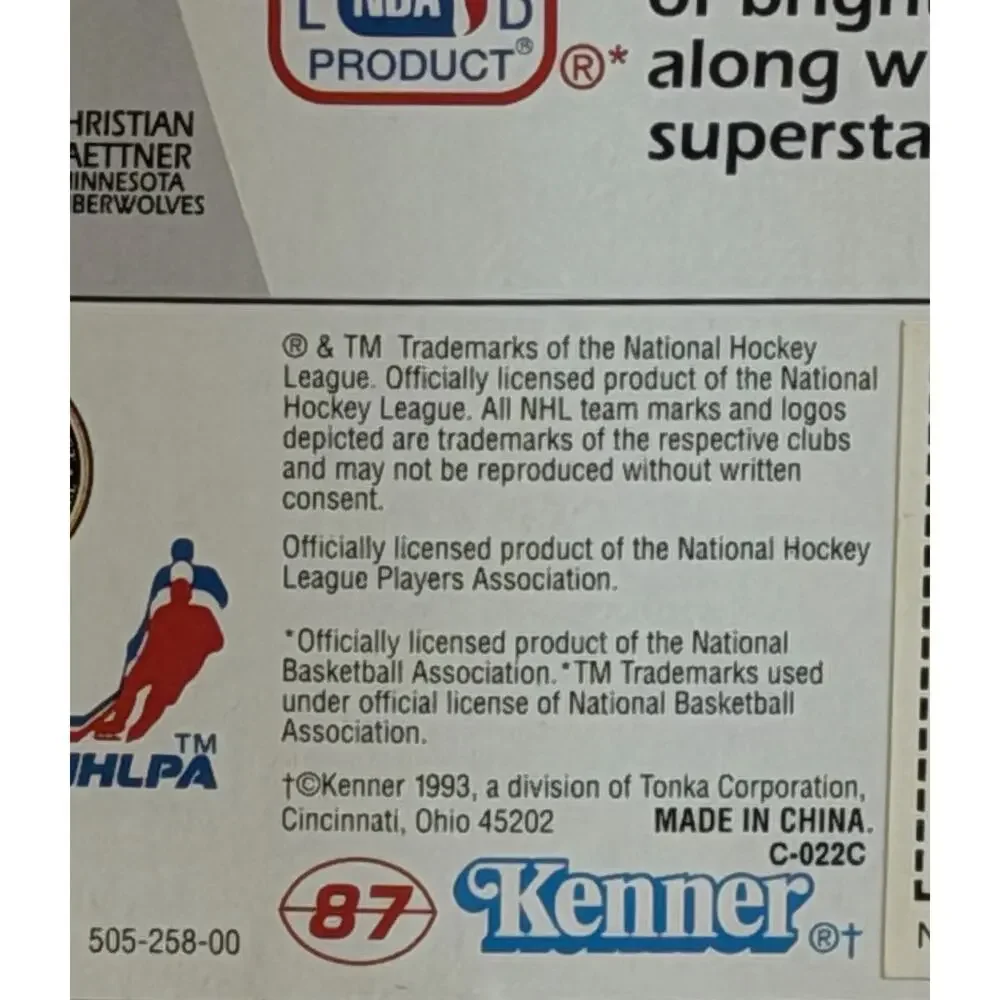 Vintage 1993 Kenner NHL Starting Lineup Eric Lindros PA NOS FREE SHIPPING